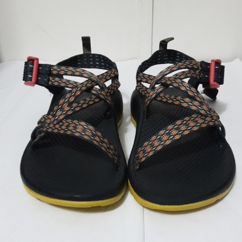 CHACO ZX/1 Ecotread Crest Citrus Colorway Kid's‎ 2 Strappy Sandals